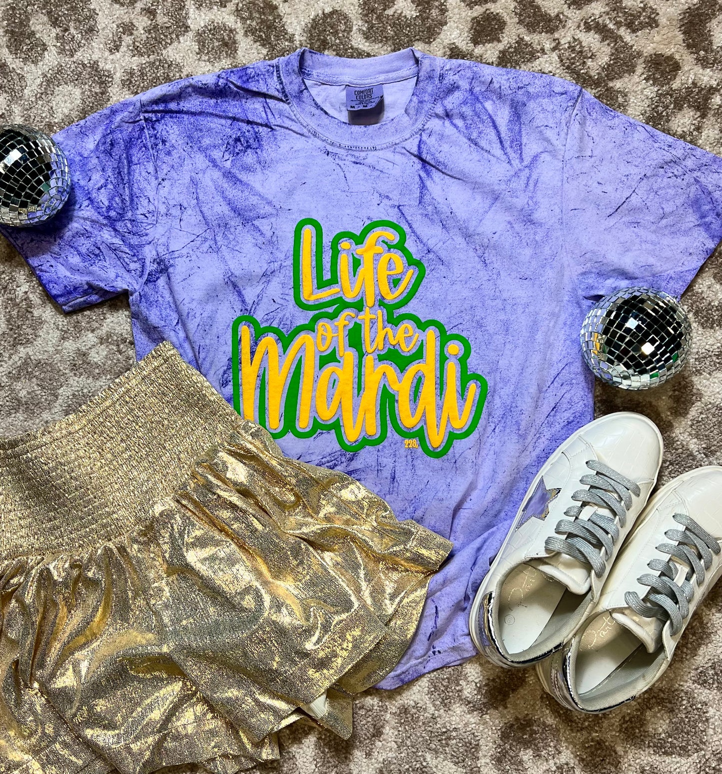 Life Of the Mardi- Mardi Gras Tee