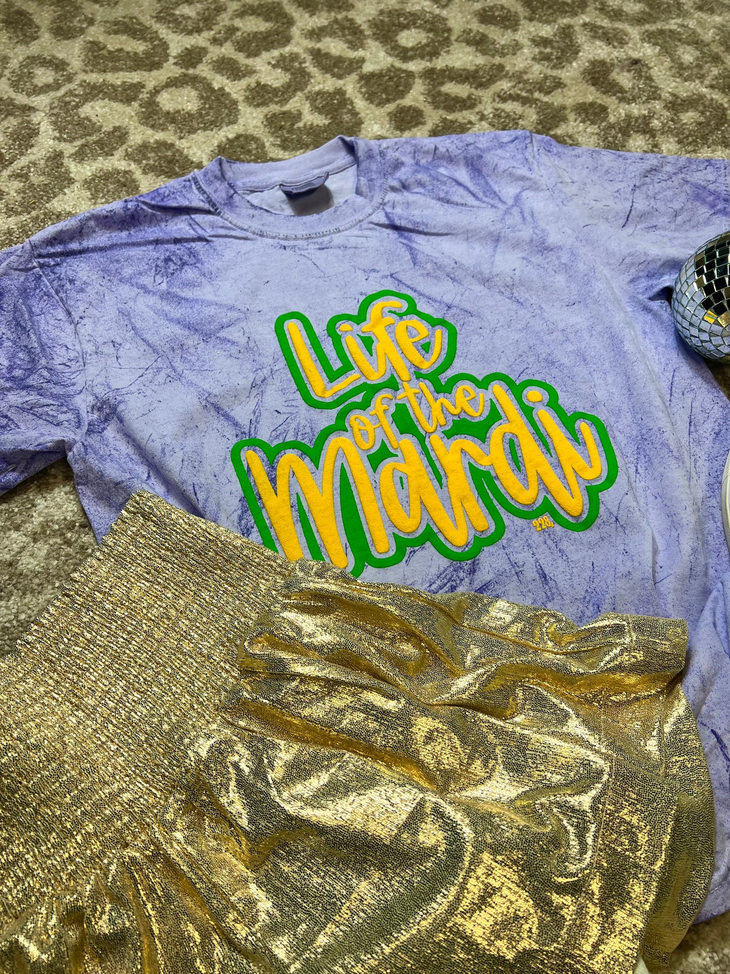 Life Of the Mardi- Mardi Gras Tee