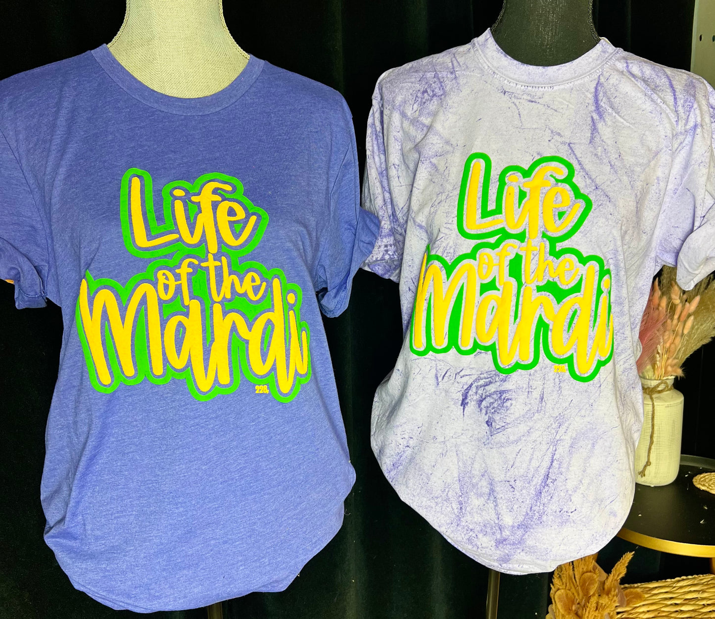 Life Of the Mardi- Mardi Gras Tee